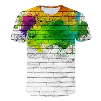 new color mesmerizing hypnotic print t shirt funny 3d vertigo short sleeved t shirt shirt dropship for men and women