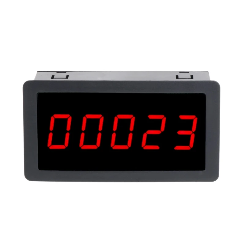 

0-99999 DC 12-24V Red 5 Digit 0.56" LED Panel Counter Meter Up Plus Totalizer