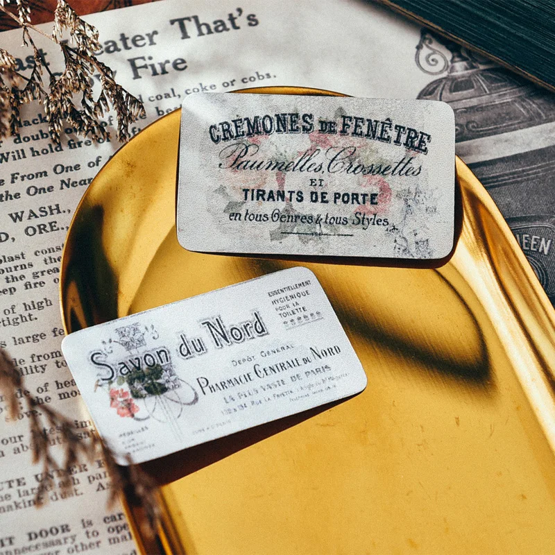 10 шт. винтажный дизайн картон для билета высечка скрапбукинга счастливый