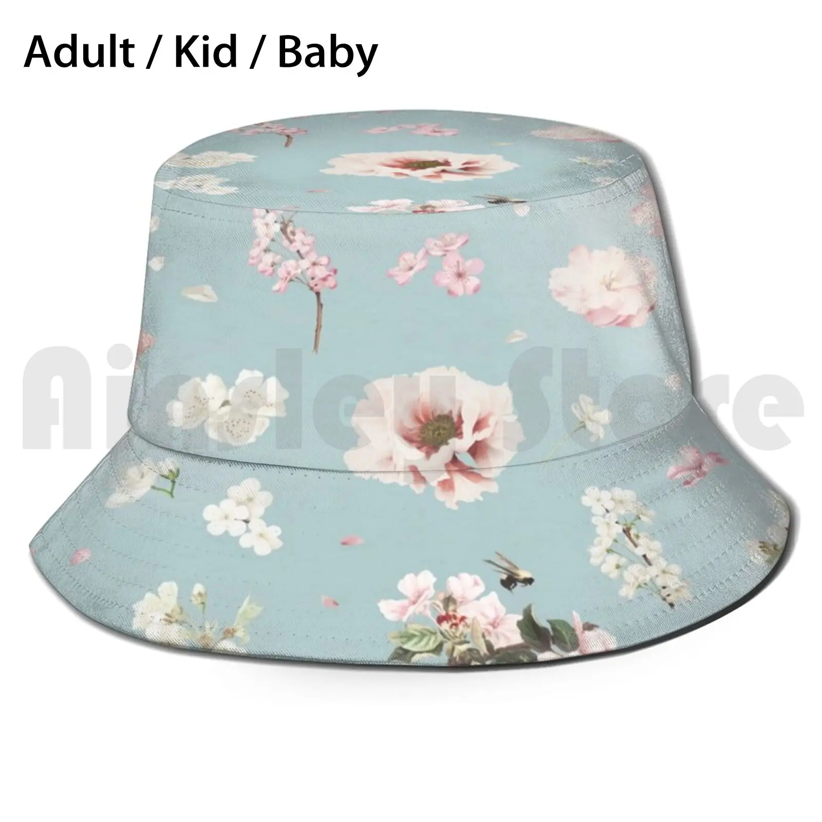 

Made In Usa! Fast Shipping Floral Sun Hat Foldable UV Protection Bath Beauty Personal Care Coverings