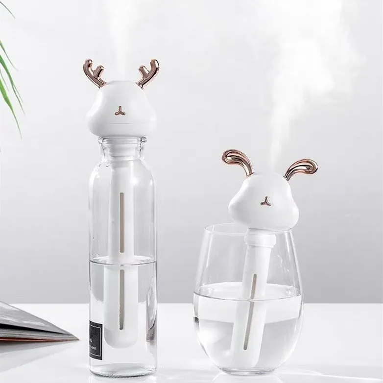 Электрический ультразвуковой мини-увлажнитель воздуха с изображением оленя