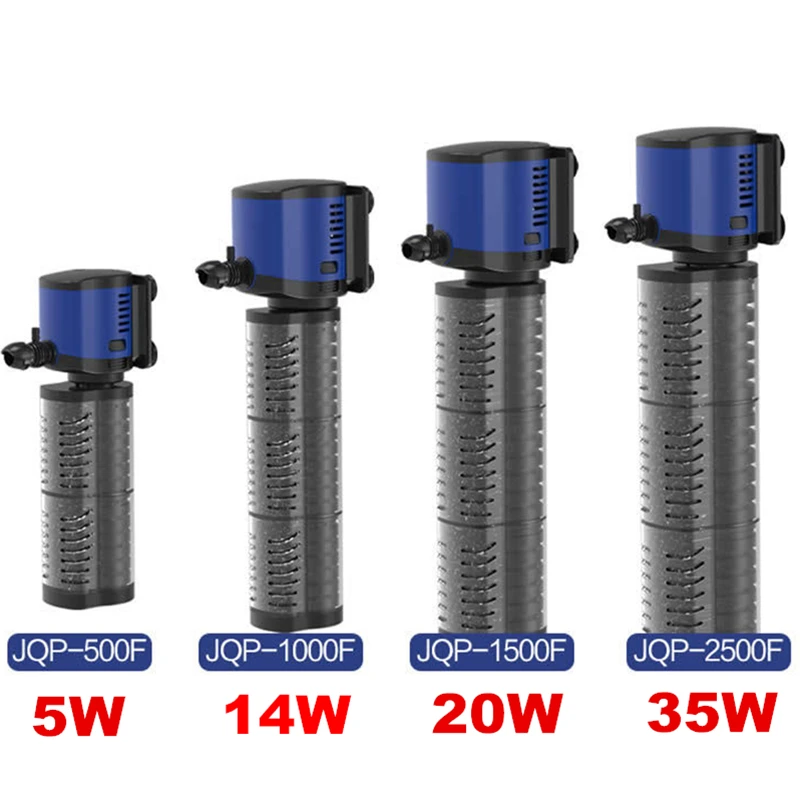 Внутренний аквариумный фильтр Sunsun 3 в 1 220 В бесшумный погружной Губчатый Фильтр