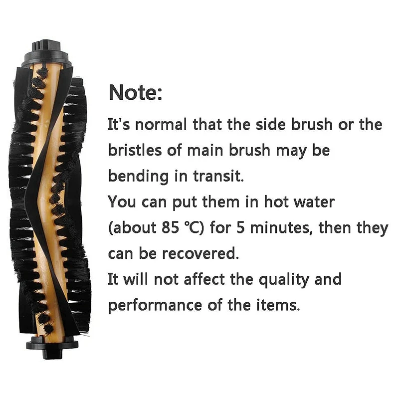 

Main Brush Replacement Parts for Ecovacs Deebot N79 N79S Robot Vacuum Replace Parts(2 Packs)