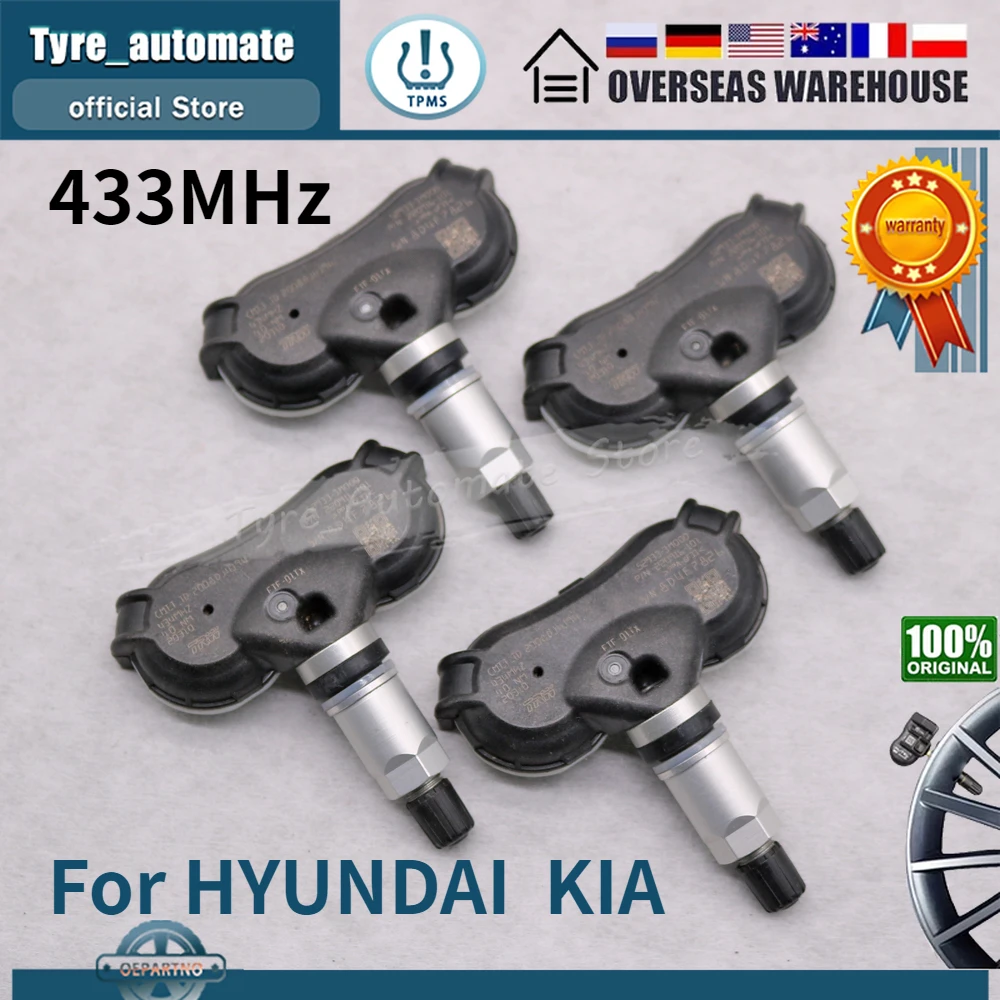 Датчик давления в шинах 52933 2S410 TPMS для HYUNDAI IX35 2013 2015 [LM] TUCSON KIA SPORTAGE [SL] 433MHz 529332S410