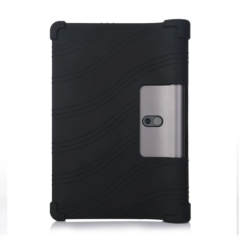 Черный SZOXBY для lenovo Yoga Tab5 YT-X705, 10,1 дюймов, чехол для планшета, ударопрочный, моющийся, с подставкой, чехол для планшета - Цвет: Черный