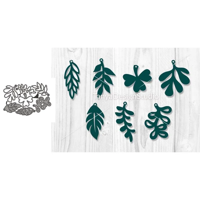 

Metal Cutting Dies Leaves 1 Template For DIY Scrapbooking Embossing Paper Cards Album Making Decorative Craft Dies Cut