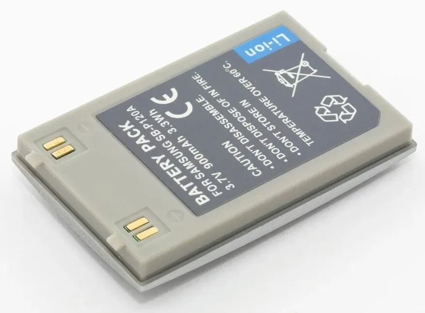 Аккумулятор SB-P120A для видеокамеры Samsung SC-MM10 SC-MM11 SC-MM12 SC-X205 SC-X210 SC-X220 SC-X300 VP-X205 VP-X210 VP |