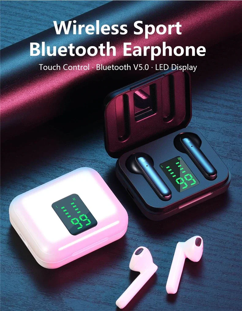 TWS-наушники MOLO с поддержкой Bluetooth и микрофоном | Электроника