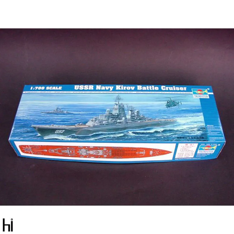 Trumpeter масштаб 05707 1/700 ВМС СССР военный Круизер корабль игрушка хобби сборка