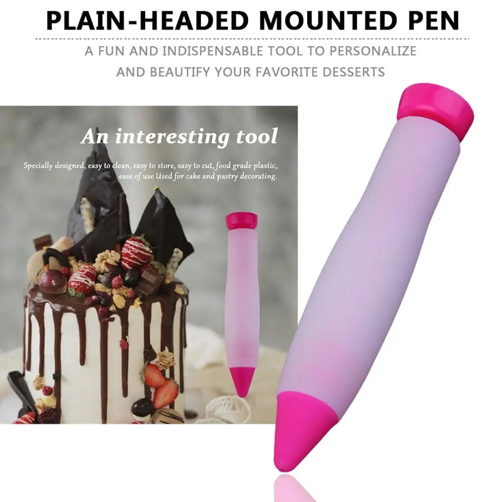 1 шт. милый силиконовый торт печенья кондитерский крем Шоколадный шприц для