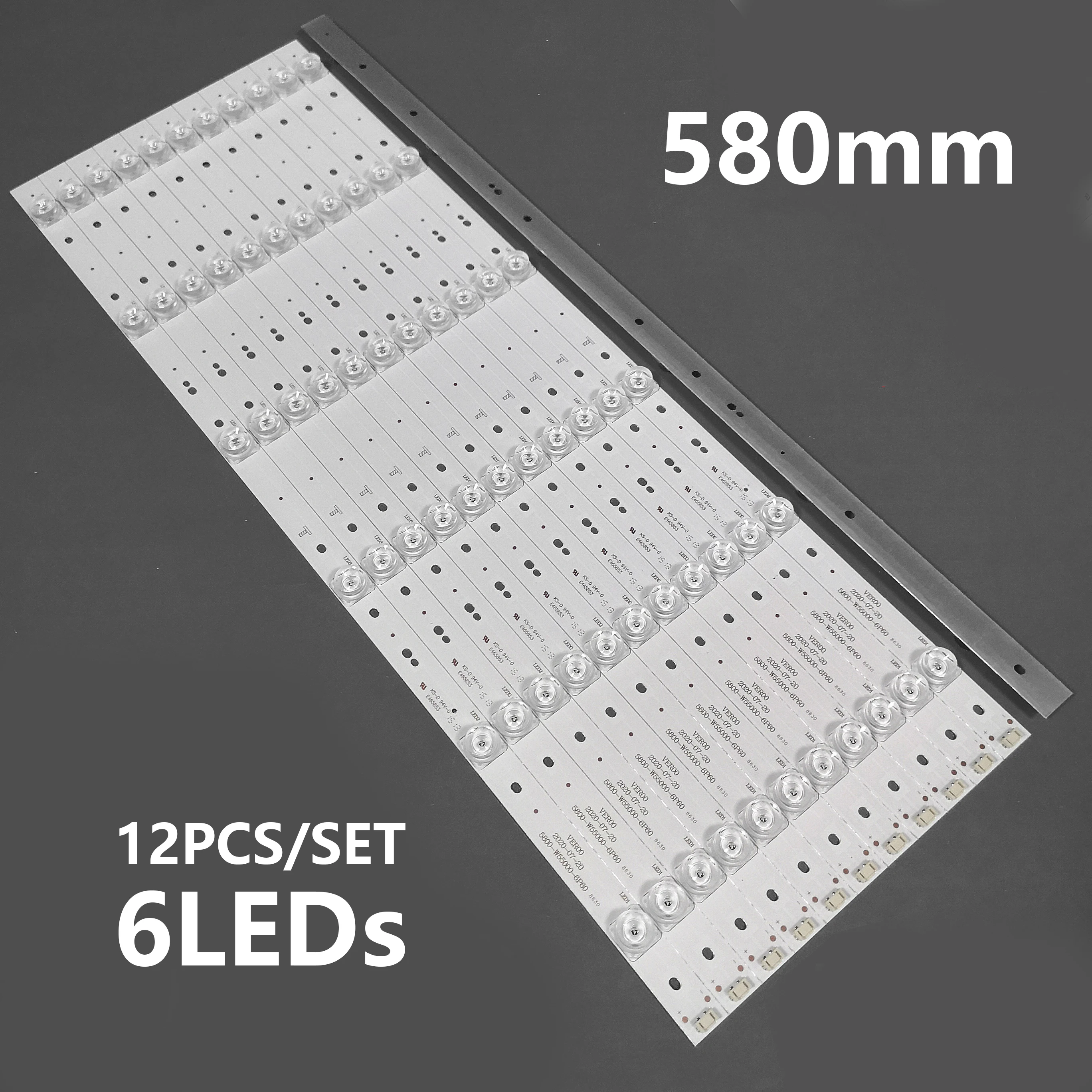 Светодиодная лента для подсветки Sk yworth 55V8E 55N2 55G6 VER00 5800-W55000-6P60 55V9E | Лампы и