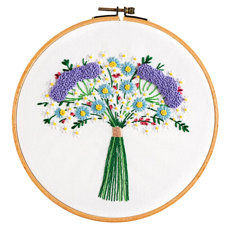Набор для вышивания букетов сделай сам набор рукоделия вышивки крестиком