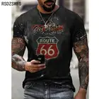 Футболка мужская быстросохнущая, свободная, с 3D принтом, в европейском и американском стиле, летняя