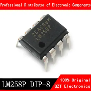 10pcs/lot LM258P DIP8 LM258 DIP LM258N DIP-8 new and original IC In Stock