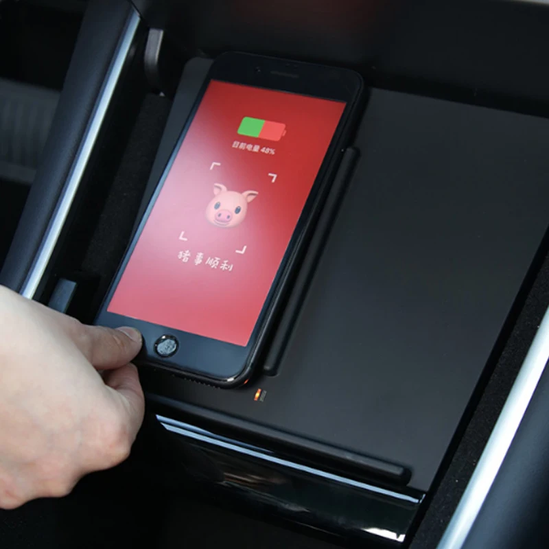 Беспроводная зарядная плата для мобильного телефона автомобильная быстрая