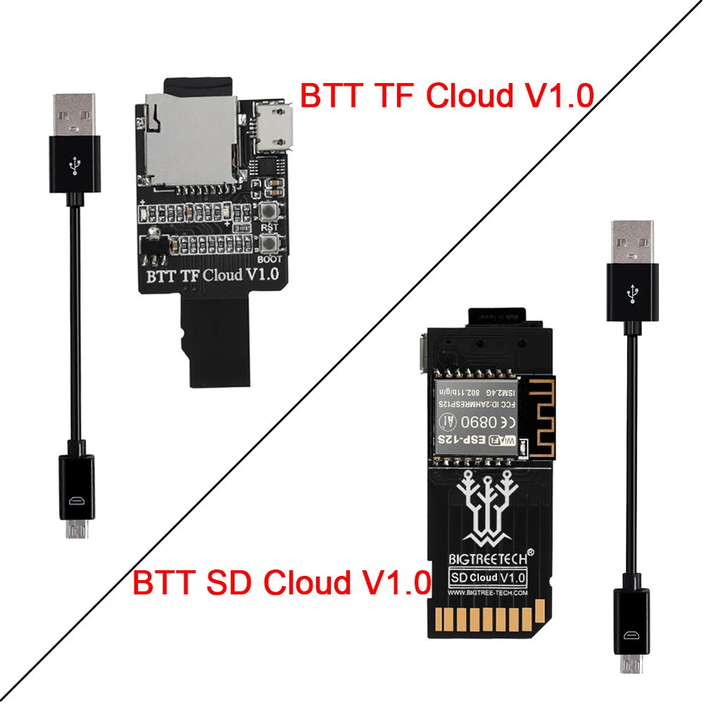 Модуль беспроводной передачи BIGTREETECH TF Cloud BTT SD V1.0 для SKR MINI E3 V1.4 Turbo TFT35 TMC2209 запчасти