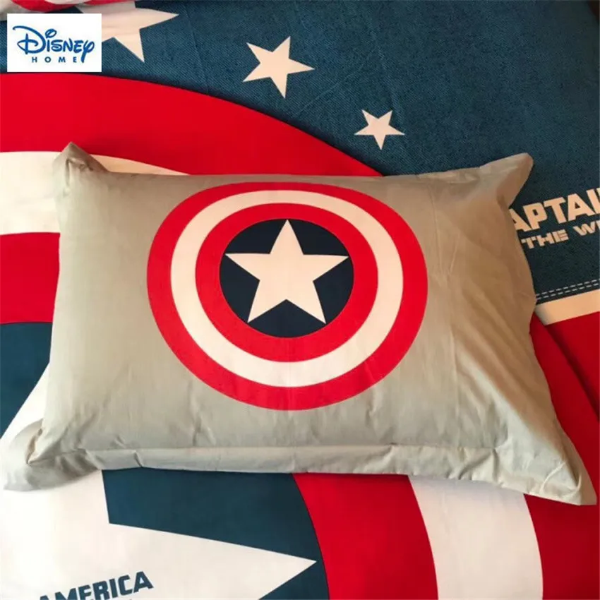 Disney с изображением героев фильма Марвел мстители Комплект постельного белья 3d