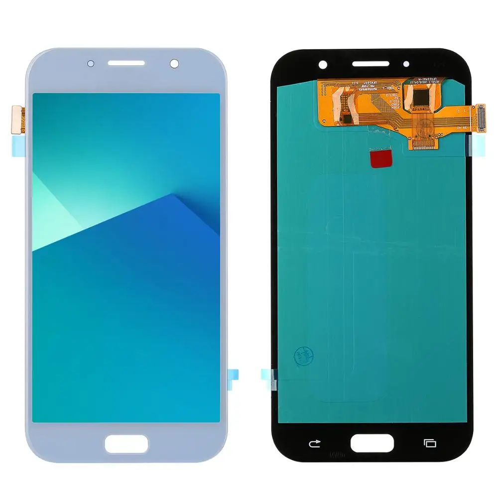 5 7 дюйма для Samsung Galaxy A7 2017 A720 A720F SM-A720F высокое качество супер AMOLED LCDs дисплей +