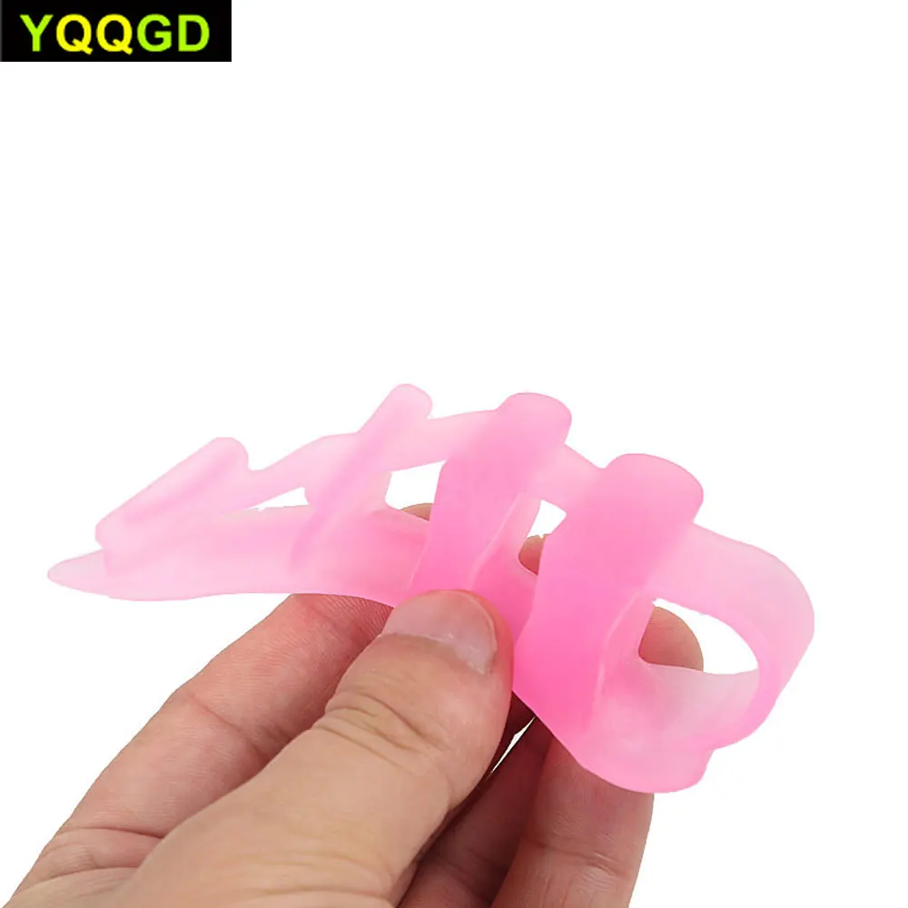 1 пара гелевых резиновых носоупоров для пальцев ног которые используются