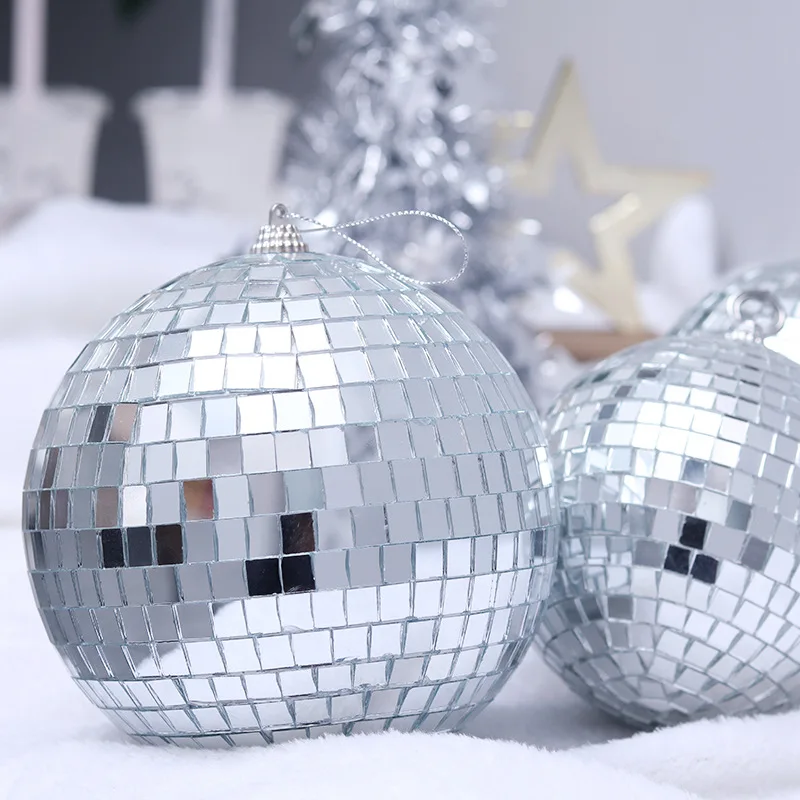 Christmas Decorations Christams Balls New Year Decoration Mirror Decor Xmas Ornaments 1/6/12PCS | Дом и сад