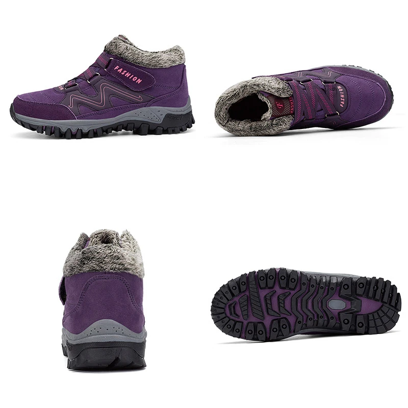 Замшевые мужские и женские тактические ботинки теплые плюшевые Полуботинки на