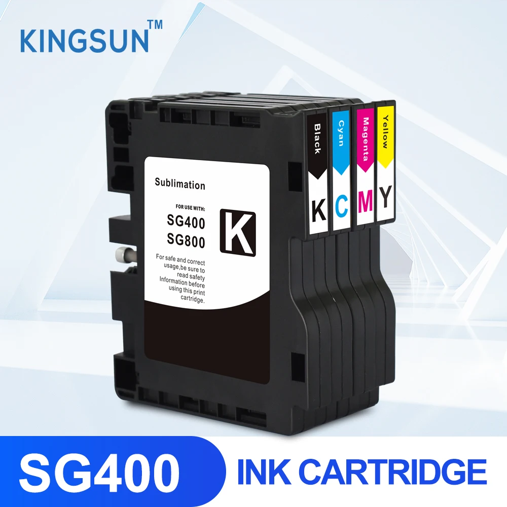 

KINGSUN SG400 сублимационный картридж с чернилами с чипом, совместимым с принтером Sawgrass Sublijet HD виртуоза SG400 SG800 и т. д.