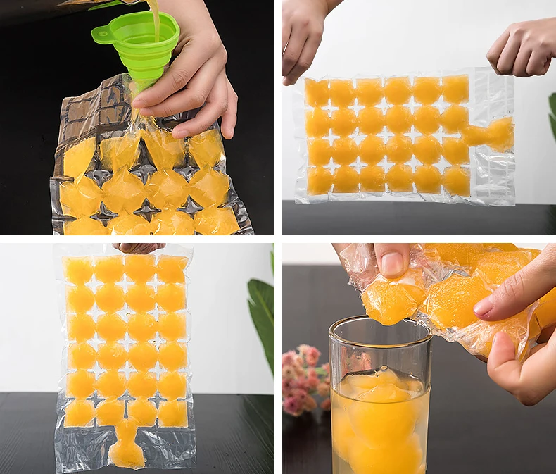 20 шт. одноразовый поднос для льда форма инъекций воды приготовления коктейлей