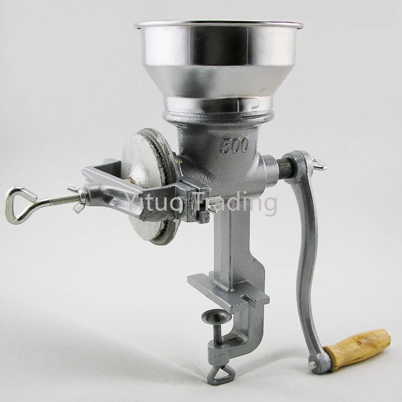 

Household Cast Iron Manual Grinding Machine 4.5KG Hand Grinding Medicinal Materials Grains Dry Grinding Bean Grinding Machine