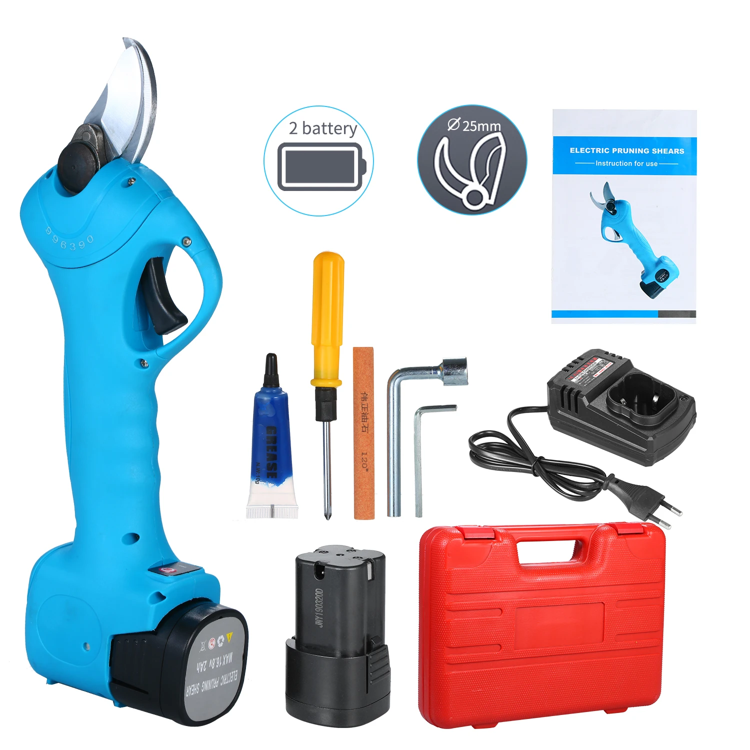 Профессиональные беспроводные Электрические садовые ножницы для обрезки ветвей