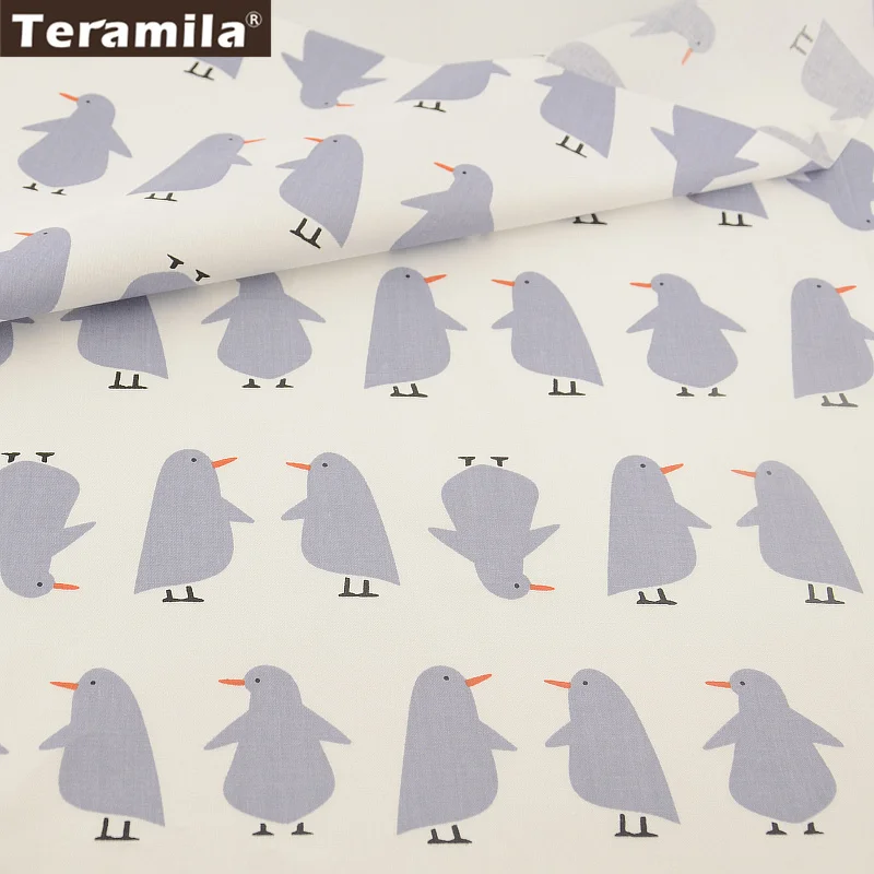 100x100cm Teramila Telas Por Metro мультфильм животных дизайн 100x100 см/шт. хлопок ткань для рукоделия, печворка Детская Ткань Ремесло тканевое платье - Цвет: 100x100cm