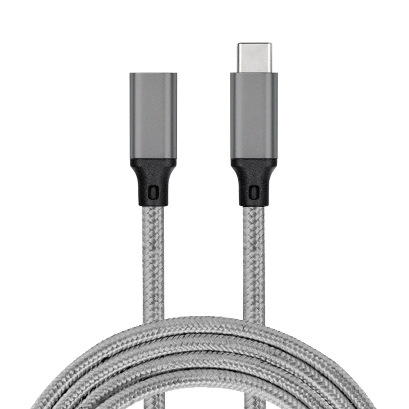 

USB C Тип-c удлинитель полнофункциональный Кабель-адаптер 3.1C Мужской к C женский 5A 10Gen2ctoc 16 основные аудио и видео кабель