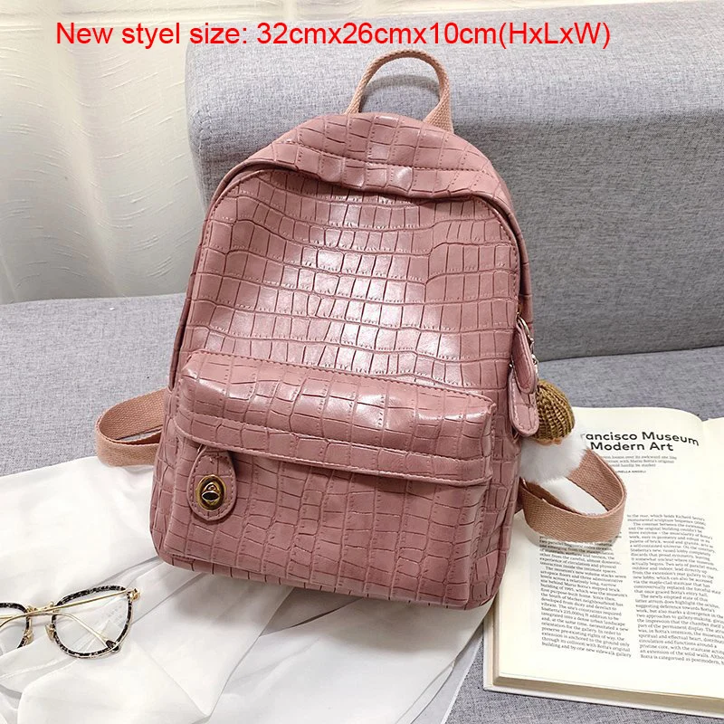 Рюкзак Аллигатор винтажная кожаная дорожная сумка для женщин вместительный