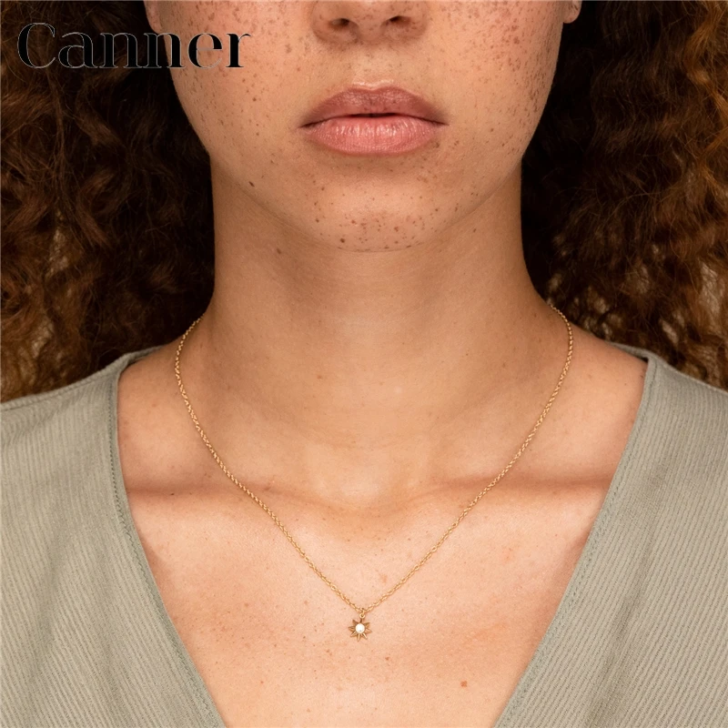 Настоящее 100% Стерлинговое Серебро 925 пробы минималистичное ожерелье с анисовой