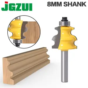 1 шт., Концевая фреза с хвостовиком 8 мм