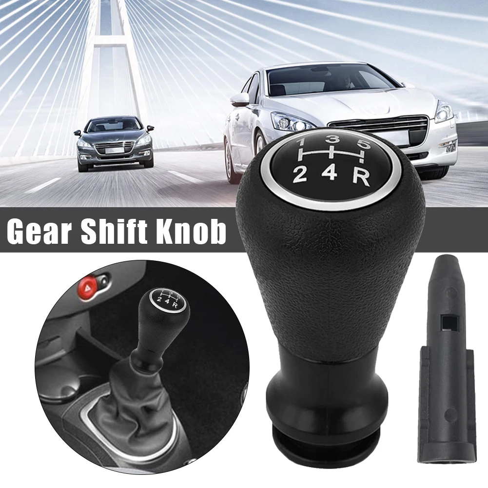 

5 Speed Gear Shifter Lever Knob with Gaiter Boot for Peugeot 106 206 306 406 307 Car Styling Accessories Shift Knob