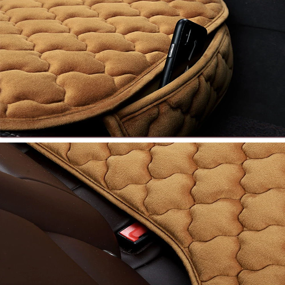 Зимний теплый льняной коврик для передней и задней панели дышащий защитный