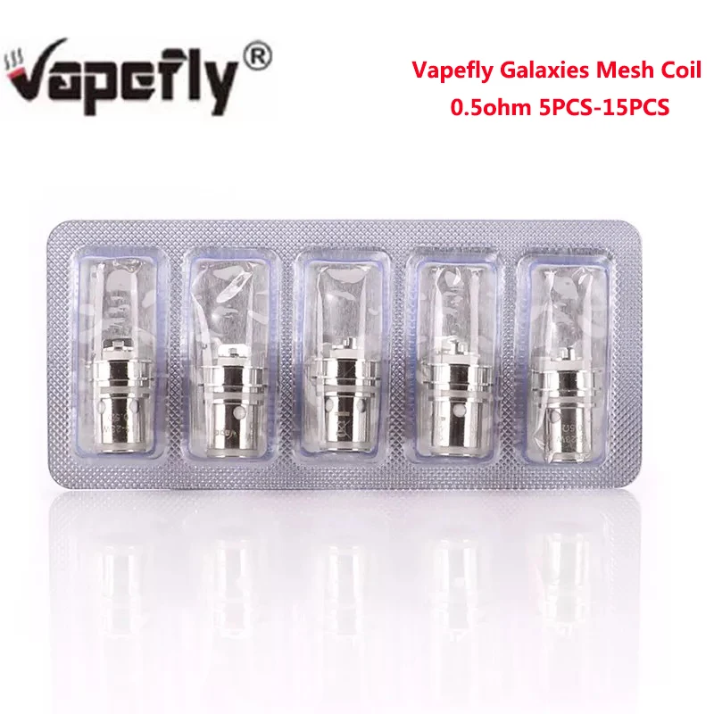 Сменная катушка Vapefly Galaxies MTL 5 15 шт. 0 Ом для комплект mtl rdta|Испарители электронных