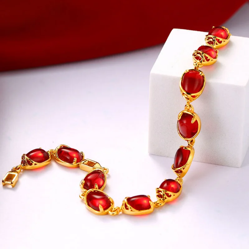 

Artificial Emerald Malay Jade Temperament Retro Bracelet for women Handmade good Lucky Amulet Jewellery