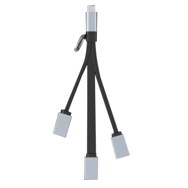 USB C концентратор кабель Type OTG адаптер с 3 usb портами портативный удлинитель для