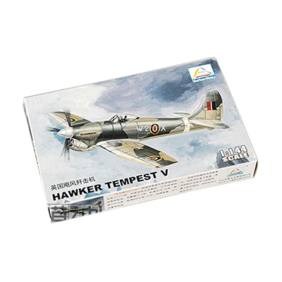 1/144 Масштаб Мини-модели 4d пластиковый сборный Самолет Модель Набор 27 видов бойцов на выбор детские сборные игрушки - Цвет: UK HAWKER