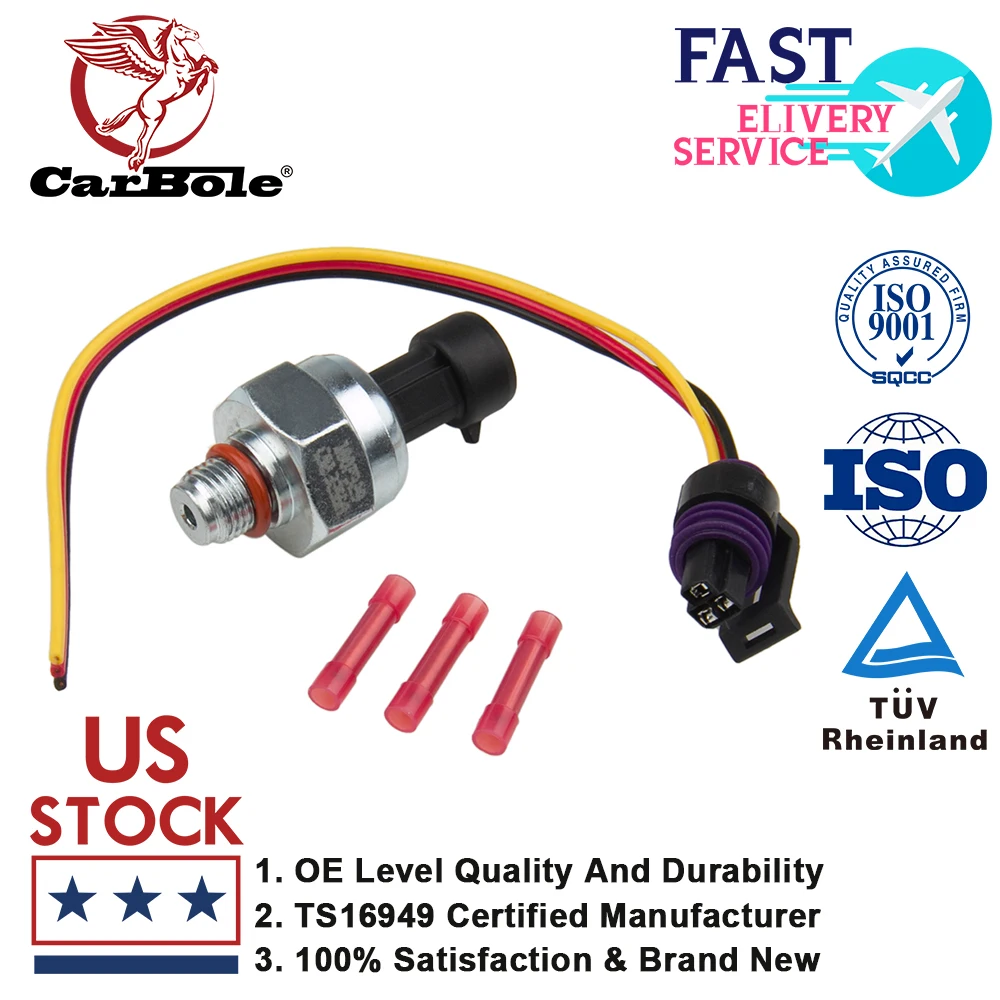 

Injection Control Pressure ICP 102 Sensor For Ford F-250 F-350 F-450 7.3L Powerstroke + Pigtail