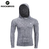 rockbros bicycle jacket unisex bike sweat absorbent jersey breathable training coat quick dry sports clothes cycling equipment
