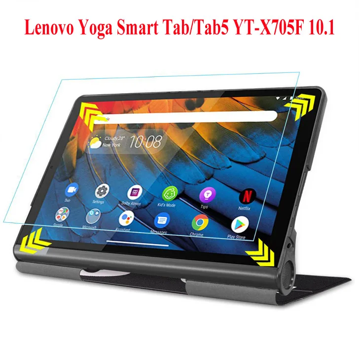 Закаленное стекло 9H для Lenovo Yoga Smart Tab 10 1 дюйма 2019 Защитное 5 YT X705F 1|Защитные экраны