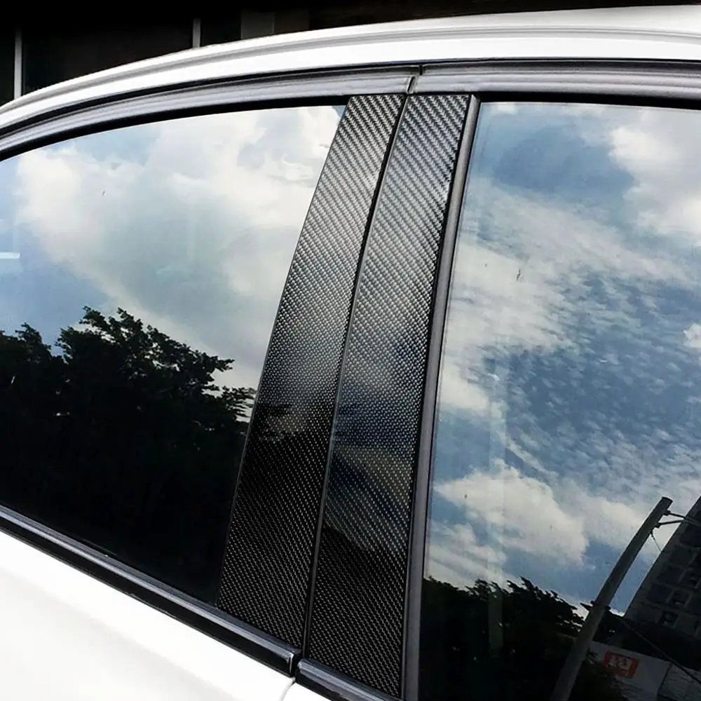 

Auto B-pijlers Molding Trim Auto Styling Stickers For BMW 3 5 Series X1 X3 X5 X6 E90 F30 F10 F15 E60 E70 E46 E84 Accessoires