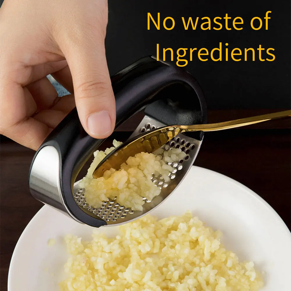 Ручная измельчитель чеснока из нержавеющей стали пресс для имбиря кухонные