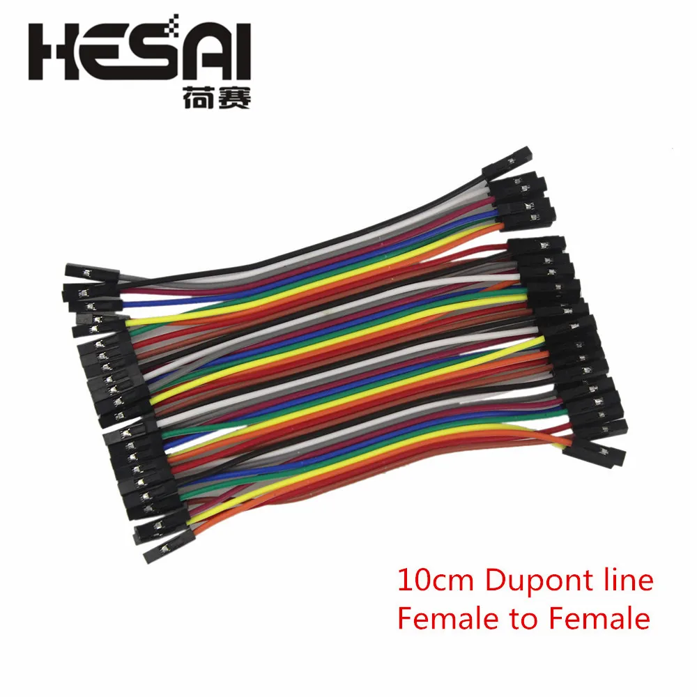 Dupont Line 10 см разъем штырь гнездо и перемычка кабель для arduino набор сделай сам|jumper