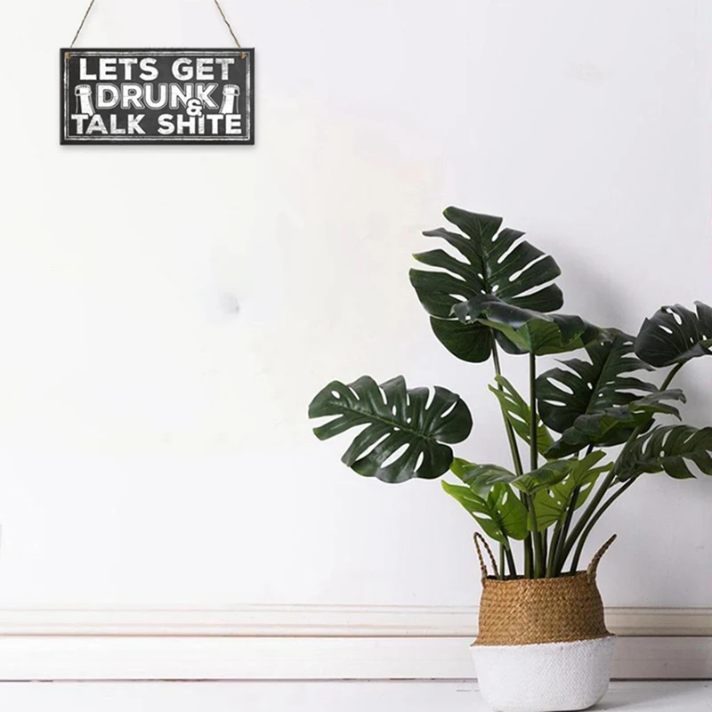 

Putuo Decor Home Wooden Signs Family Wood Wall Plaque Wood Art Home Decor for Friendship Wooden Pendant Home Wall Decoration