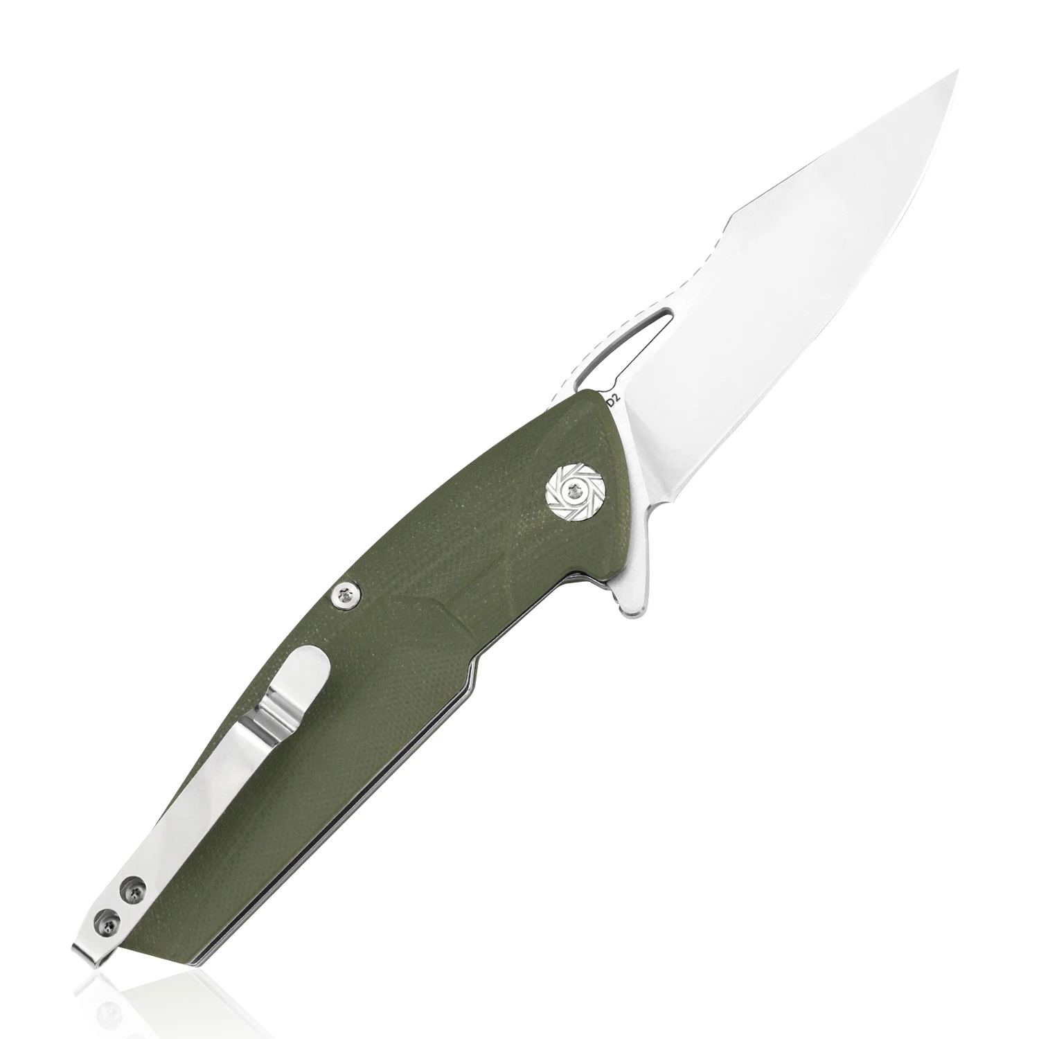 KUBEY KU221 EDC Складной нож D2 лезвие и G10 ручка с зажимом подарок для мужчин нож для охоты и кемпинга Карманный