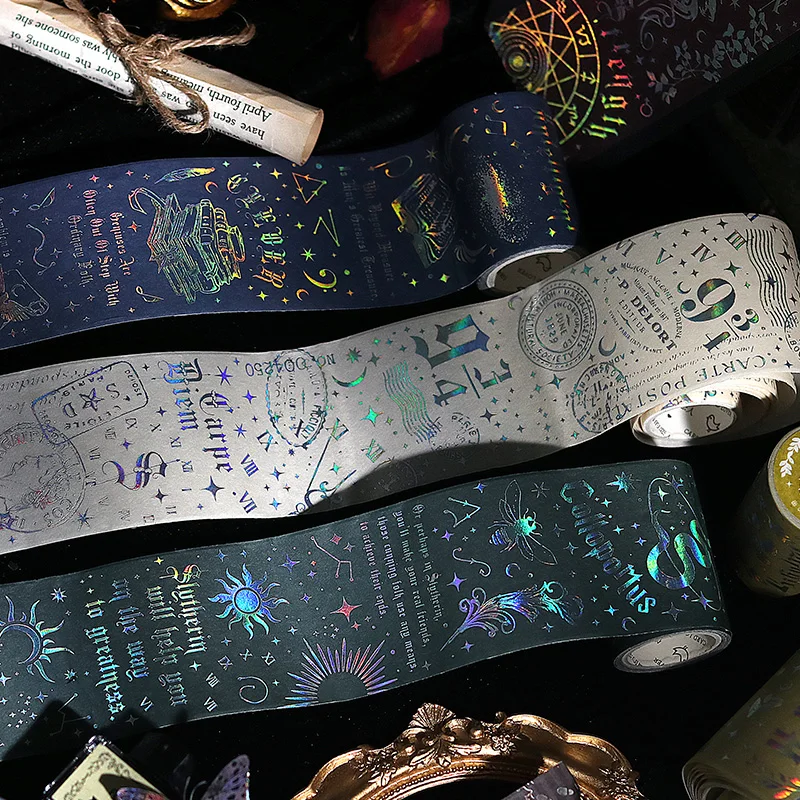 

8PCS/LOT beginner wizard Guide Series decorative laser paper tape masking tape washi tape