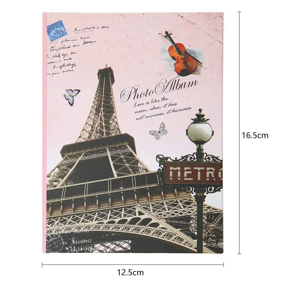 

6 inch 100 Pages Picture Photo Album Card Book Case Scrapbook Paper Kids Birthday Student Gifts Wedding Memory Book Photo Album